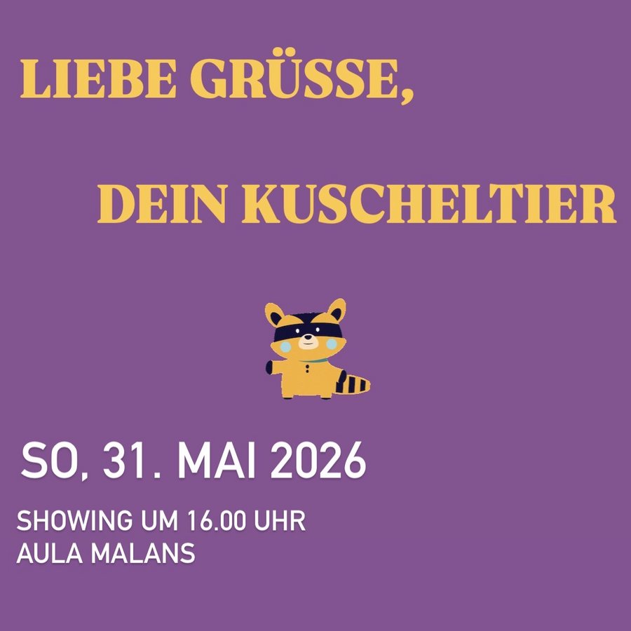 Liebe Grüsse, dein Kuscheltier